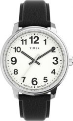 Zegarek Timex Zegarek męski Timex TW2V21200 czarny. Czarne zegarki męskie Timex, bez wzorów. Za 314.00 zł.