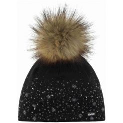Czapka zimowa Eisbar Rana Lux Crystal MÜ. Czarne czapki damskie Eisbar, na zimę, bez wzorów. Za 379.90 zł.