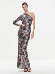 Just Cavalli Sukienka wieczorowa 75PAO946 Kolorowy Slim Fit. Sukienki damskie Just Cavalli, bez wzorów, z syntetyku, wizytowe, bez kołnierzyka, bez ramiączek. Za 1,569.00 zł.