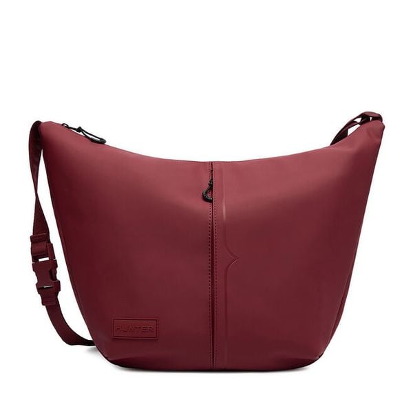 Torebka Hunter. Czerwone shopperki damskie Hunter, bez wzorów, bez dodatków. Za 179.99 zł.