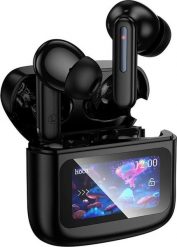 HOCO słuchawki bezprzewodowe bluetooth z ekranem dotykowym TWS EQ14 czarne. Czarne słuchawki bezprzewodowe Hoco. Za 52.43 zł.