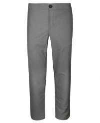 Spodnie Męskie, Popielate w Pepitkę, Casualowe, Zwężane, Chinosy z Elastanem -RIGON. Szare eleganckie spodnie męskie Rigon, bez wzorów, z elastanu. Za 159.00 zł.