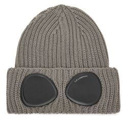 Czapka C.P. Company. Brązowe czapki męskie C.P. Company, na zimę, bez wzorów. Za 609.99 zł.