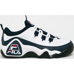 Fila - Buty 95 Low. Białe buty sportowe męskie Fila, bez wzorów, z materiału, bez zapięcia, Adidas Advantage, climacool (adidas). W wyprzedaży za 339.90 zł.