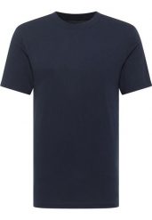 Męski T-Shirt Mustang Style Alex Dark Sapphire 1017988 4136. Niebieskie t-shirty męskie Mustang, m, bez wzorów, bez kołnierzyka, bez ramiączek. Za 79.99 zł.