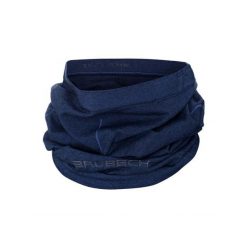 Komin trekkingowy z wełną merino unisex Brubeck. Niebieskie szaliki męskie Brubeck, bez wzorów, z elastanu. Za 72.99 zł.