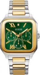 Zegarek Guess Zegarek męski Guess GW0631G1 srebrny. Szare zegarki męskie Guess, z aplikacjami, srebrne. Za 872.00 zł.