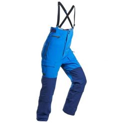 Spodnie trekkingowe unisex Forclaz Arctic 900 3w1 wodoodporne. Niebieskie spodnie sportowe damskie FORCLAZ, bez wzorów, z materiału, sportowe, długie, trekkingowe. W wyprzedaży za 599.99 zł.