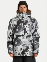 DC Shoes Kurtka narciarska Basic Print ADYTJ03097 Szary Regular Fit. Szare kurtki sportowe męskie DC Shoes, na zimę, m, bez wzorów, z syntetyku, bez kaptura, narciarskie. Za 579.99 zł.