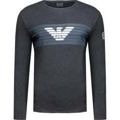 T-shirt EA7 EMPORIO ARMANI. Szare t-shirty męskie EA7 Emporio Armani, bez wzorów, z dżerseju, bez kołnierzyka, bez ramiączek. W wyprzedaży za 234.00 zł.
