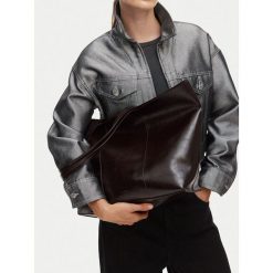 Torebka JENNY. Brązowe shopperki damskie Jenny, bez wzorów, bez dodatków. Za 139.99 zł.