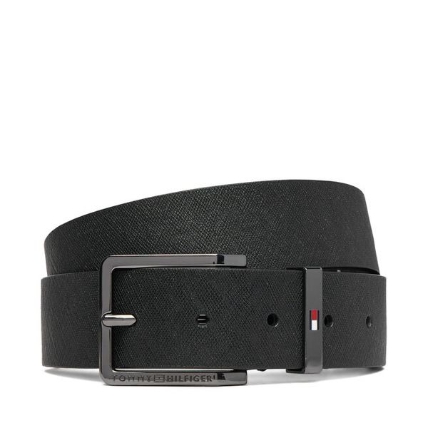 Pasek Tommy Hilfiger. Czarne paski męskie Tommy Hilfiger. Za 229.99 zł.