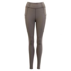 Legginsy jeździeckie full grip damskie ANKY Tregging Exposure C-Wear. Brązowe legginsy damskie ANKY, bez wzorów. Za 541.00 zł.