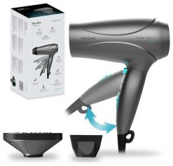 Cecotec IoniCare Power&Go czarny. Czarne suszarki do włosów Cecotec. Za 78.90 zł.