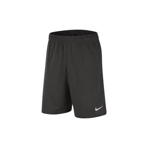 Spodnie treningowe męskie Nike Dry Fit Cotton 20. Czarne spodnie materiałowe męskie Nike, bez wzorów, z dresówki. Za 129.00 zł.