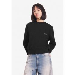 Bluza sportowa damska Prosto Ribbed bez kaptura. Czarne bluzy damskie Prosto., bez wzorów, sportowe, bez ramiączek, bez kaptura. W wyprzedaży za 204.99 zł.