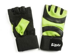 Rękawiczki fitness Laubr Sport zielone. Niebieskie rękawiczki męskie FIVE GLOVES, bez wzorów, z materiału. Za 114.99 zł.