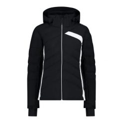Kurtka damska narciarska CMP 33W0676. Czarne kurtki sportowe damskie CMP, na zimę, xs, bez wzorów, bez ramiączek, bez kaptura, narciarskie. Za 709.99 zł.