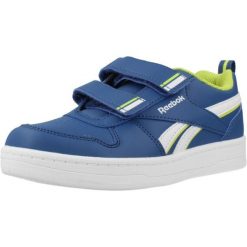 Buty REEBOK ROYAL PRIME 2.0 TWO STRAP HOOP & LOOP Niebieski. Niebieskie buty zimowe męskie Reebok, bez wzorów, z syntetyku, bez obcasa, bez zapięcia. Za 176.99 zł.