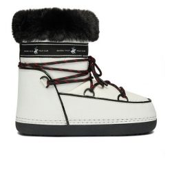 Śniegowce Beverly Hills Polo Club. Białe śniegowce damskie Beverly Hills Polo Club, bez zapięcia. Za 299.99 zł.