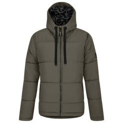 Kurtka Ocieplana Damska Society. Zielone kurtki sportowe damskie Dare 2B, xs, bez wzorów, z puchu, bez ramiączek, bez kaptura, trekkingowe. Za 153.99 zł.