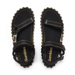 Sandały GUMBIES TRACKER SANDALS UNISEX. Czarne sandały damskie Gumbies, bez wzorów, sportowe, bez zapięcia. Za 119.99 zł.