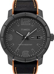 Zegarek Timex Zegarek męski Timex TW2W28446 czarny. Czarne zegarki męskie Timex, bez wzorów. Za 389.00 zł.