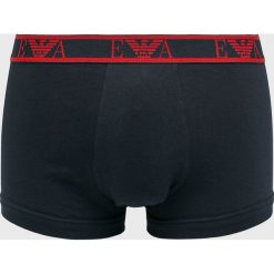 Emporio Armani - Bokserki (3 pack). Niebieskie bokserki męskie Emporio Armani, bez wzorów, z bawełny. W wyprzedaży za 159.90 zł.