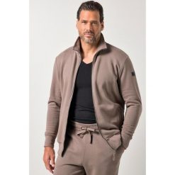 Męska Bluza dresowa stójka do 8XL. Brązowe bluzy męskie JAY-PI, m, bez wzorów, z bawełny, bez ramiączek, bez kaptura. Za 279.99 zł.