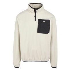 Polarowy Top Męski Suwak Do Połowy Frankie. Brązowe bluzy męskie Regatta, na zimę, m, bez wzorów, z polaru, sportowe, bez ramiączek, bez kaptura. Za 125.99 zł.