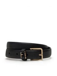 Furla Pasek Damski WC00099 BX2045 O6000 Czarny. Czarne paski damskie Furla, bez wzorów, ze skóry. Za 379.99 zł.