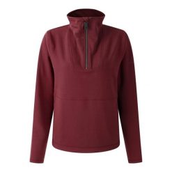 Bluza Damska Krótki Suwak Wander. Fioletowe bluzy damskie Dare 2B, bez wzorów, sportowe, bez ramiączek, bez kaptura. Za 93.99 zł.