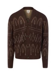 Redefined Rebel sweter - RRWade Mężczyźni brązowy, S. Brązowe swetry męskie Redefined Rebel, m, bez wzorów, bez kołnierzyka, bez ramiączek. Za 249.95 zł.