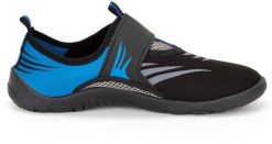 Springos Buty do wody męskie rozm. 46 szybkoschnące buty na plażę, do pływania czarno-niebieskie UNIWERSALNY. Czarne buty sportowe męskie Springos, bez wzorów, bez zapięcia, do pływania. Za 33.27 zł.