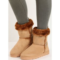 Camelowe Śniegowce Vanity Fair. Żółte śniegowce damskie Born2be, bez zapięcia. Za 59.99 zł.