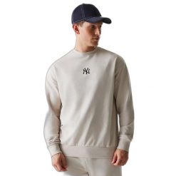 Bluza New York Yankees Nos MLB Le Midi FT. Brązowe bluzy męskie New Era, m, bez wzorów, casualowe, bez ramiączek, bez kaptura. Za 270.00 zł.