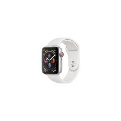 Apple Watch Series 4 44 mm GPS + Cellular Sport (biały). Białe zegarki sportowe Apple, bez wzorów. Za 2,499.00 zł.