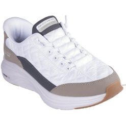 Buty sportowe męskie Skechers Contour Foam Cozy. Białe buty sportowe męskie Skechers, bez wzorów, z syntetyku, bez zapięcia. Za 390.00 zł.