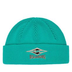 Czapka Billabong. Niebieskie czapki damskie Billabong, na zimę, bez wzorów. Za 139.99 zł.