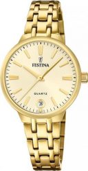Zegarek damski Festina F20719-2 złoty. Żółte zegarki damskie Festina, złote. Za 906.23 zł.