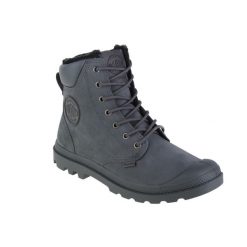 Buty sportowe Sneakersy męskie, Palladium Pampa Sport Cuff WPS. Szare buty sportowe męskie Palladium, bez wzorów, z materiału, za kostkę, bez zapięcia, trekkingowe. Za 788.60 zł.
