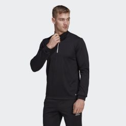 Bluza piłkarska męska Adidas Entrada 22 Training Top. Czerwone bluzy męskie Adidas, m, bez wzorów, sportowe, bez ramiączek, bez kaptura. Za 121.00 zł.