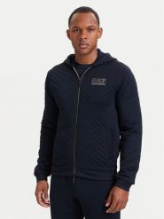 EA7 Emporio Armani Bluza 7M002247 AF26241 UB102 Granatowy Regular Fit. Niebieskie bluzy męskie EA7 Emporio Armani, m, bez wzorów, z syntetyku, bez ramiączek, bez kaptura. Za 769.99 zł.