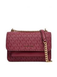 MICHAEL Michael Kors Torebka Claire 32R5GC7C1V Bordowy. Czerwone torebki do ręki damskie MICHAEL Michael Kors, bez wzorów, ze skóry, bez dodatków. Za 809.99 zł.