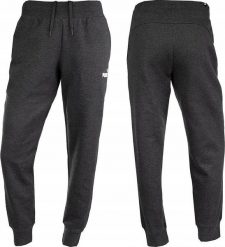 Puma Spodnie damskie Puma ESS Sweatpants FL c.szare 586839 07 L. Szare spodnie dresowe damskie Puma, bez wzorów, sportowe. Za 148.61 zł.