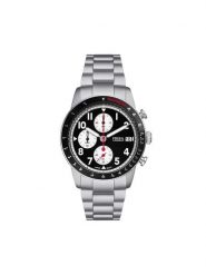 Fossil Zegarek Sport Tourer FS6045 Srebrny. Szare, analogowe zegarki męskie FOSSIL, bez wzorów, srebrne. Za 939.99 zł.