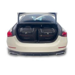 Torby Do Bagażnika Mercedes-Benz E Limousine 2023+ 5Szt Kjust. Czarne torby podróżne damskie KJUST, bez wzorów. Za 1,642.00 zł.
