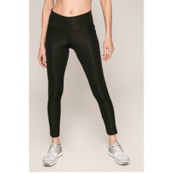 Adidas Performance - Legginsy. Czarne legginsy damskie adidas Performance, bez wzorów, z dzianiny. W wyprzedaży za 139.90 zł.