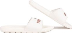 Puma Klapki damskie Puma Cool Cat 2.0 beżowe 389108 19 42. Brązowe klapki damskie Puma, bez wzorów, sportowe, bez obcasa, bez zapięcia. Za 115.99 zł.