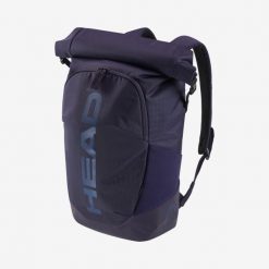 Plecak na rakiety Head Tour. Niebieskie plecaki męskie Head, bez wzorów, z materiału, biznesowe. Za 349.00 zł.